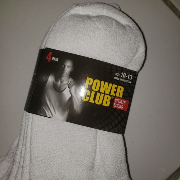 Sports Socks Power Club Ankle Socks 100% Cotton - Picture 4 of 4